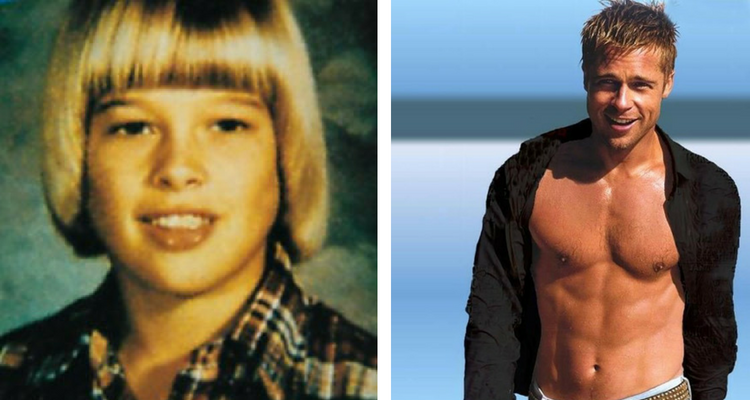 brad pitt antes y despues