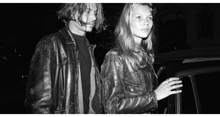 Kate Moss y Johnny Depp